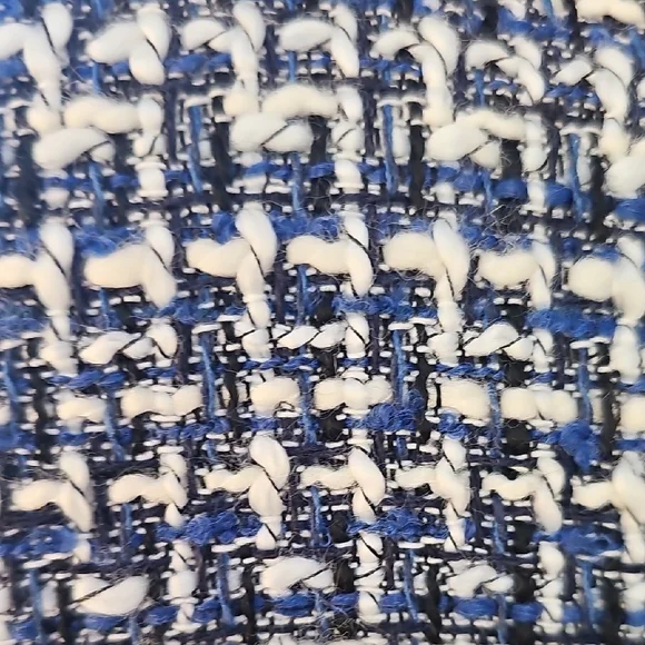 NWT Christian Lacroix blue tweed cropped jacket - Picture 5 of 15